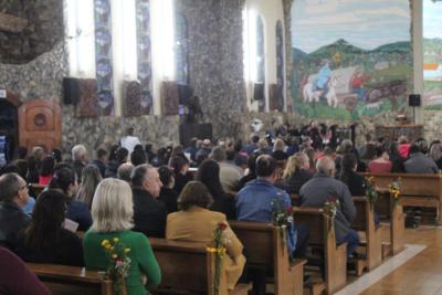 Missa dos romeiros abriu as celebraÃ§Ãµes das Santas Missas em Laranjeiras do Sul (12/10)